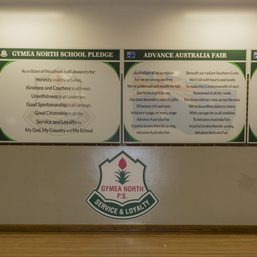 Main Program Hall Sign Hall Signs - Signs by Signpac