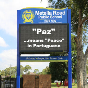 international peace day signage ideas