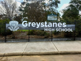 Fence Branding Signs for Schools