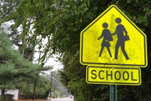 When to replace school signage
