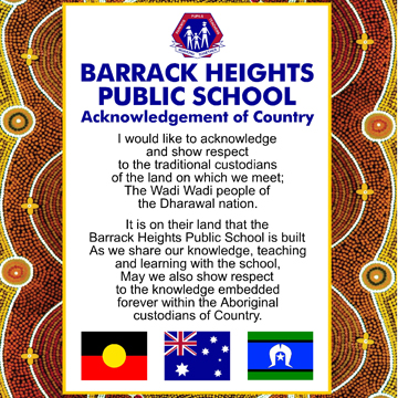acknowledgement of country signs