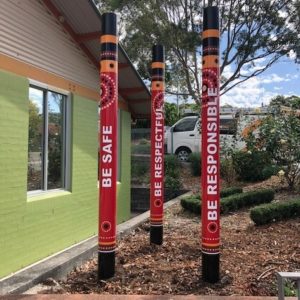didgeridoo pencils school signs