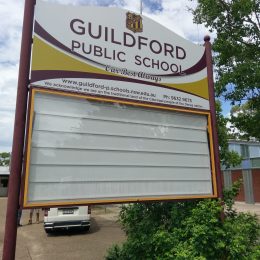 Guilford Public School Changeable Sign