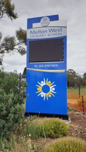 Melton West Primary School DIgital Sign