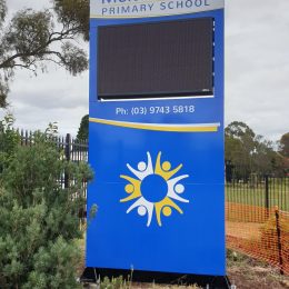 Melton West Primary School DIgital Sign