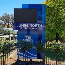 Junee North Public School Digital Sign