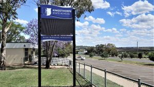 Digital Sign at Kingthorpe State School