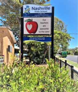 Nashville State School Digital Sign
