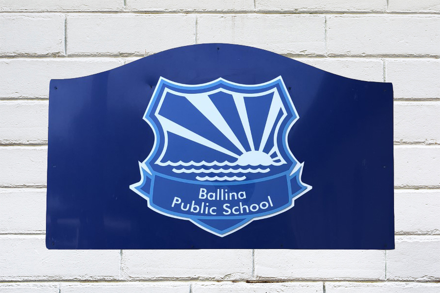 Ballina Public School Cut-Out Crests