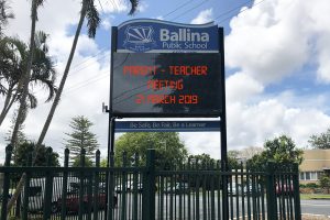 Ballina Public School Digital Sign