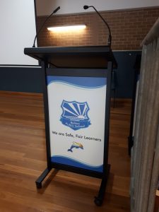 Hall lectern