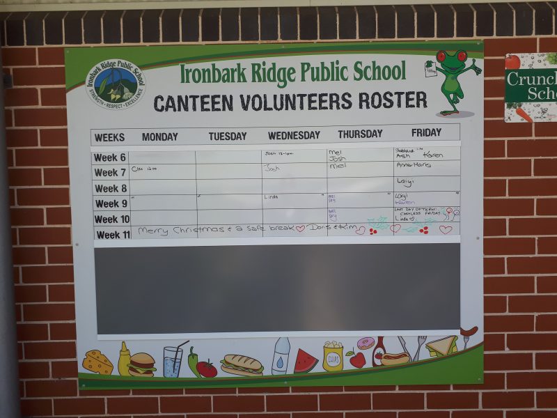 Canteen Signs by Signpac