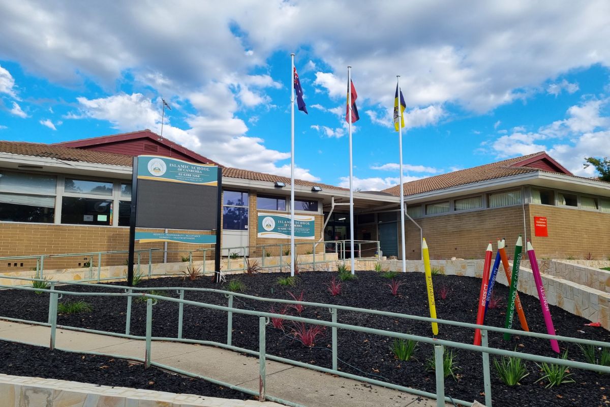 School digital signage