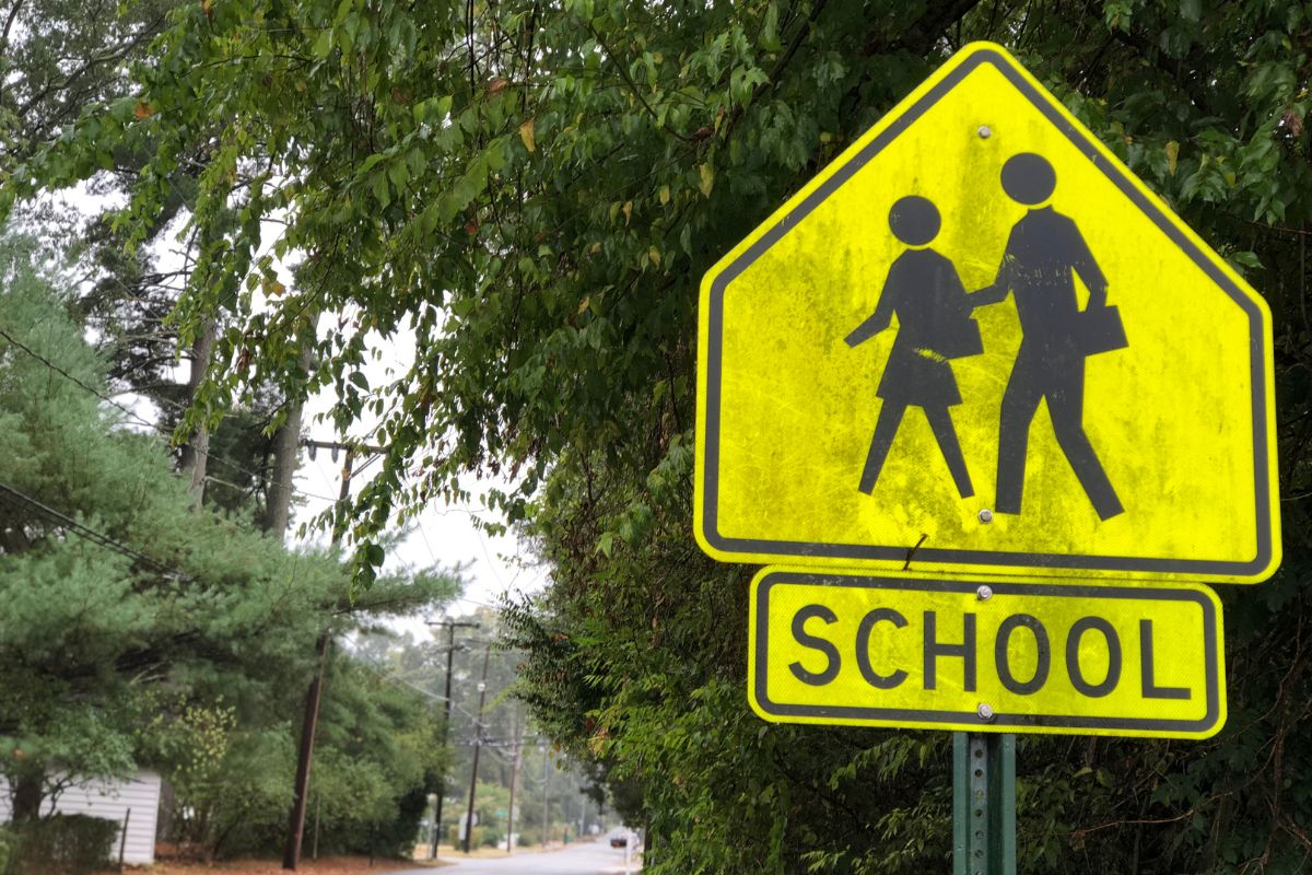 When to replace school signage